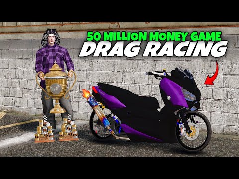 I TOOK MY XMAX 300cc TO A 50 MILLION DRAG RACE! sa GTA 5 (SOBRANG INSTENSE!) | SnoopX