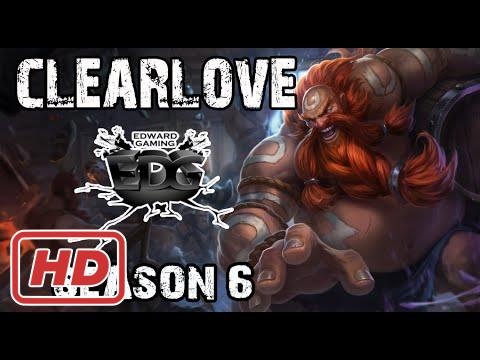EDG Clearlove Gragas vs Elise Jungle Ranked Challenger Korea
