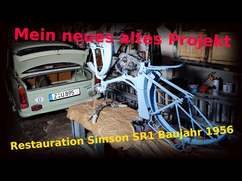 Simson SR1 restoration - My new old project #1