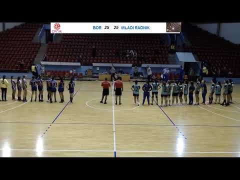 SRLZ 1. kolo / ŽRK Bor RTB - ŽRK Mladi radnik