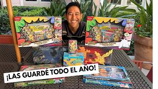 Guardé estas cajas Pokémon durante meses… y las abrí en mi cumpleaños 🎂