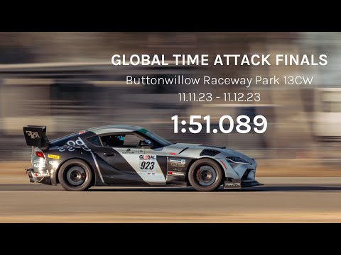 [GTA FINALS 2023] BOSS A90 Supra - 1:51.089 - Buttonwillow 13CW [4K POV, High Quality Audio]