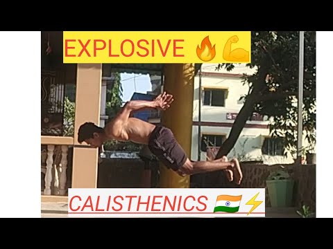 Explosive workout for strength ⚡ || Calisthenics monster workout 🔥