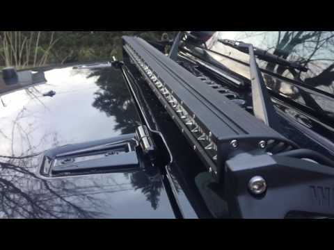 40" Single Row Hood Light Bar *Questions Answered*