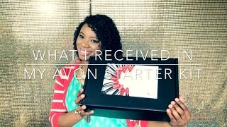 What I Received in My Avon Starter Kit! | 2017