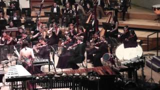 Delia Stevens performs Avner Dorman's Percussion Concerto 'Frozen in Time' - mvt ii - EurAsia