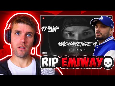 RIP EMIWAY!! | Rapper Reacts to KR$NA - Machayenge 4 (FIRST REACTION)