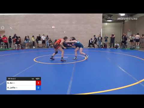 58 Kg Rr Rnd 2 - Genevieve An, GA Vs Haylie Jaffe, PA