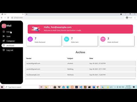 Cs50 Project 3 Mail Web Programming With Python And Javascript