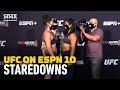 UFC on ESPN 10 Weigh-In Staredowns - MMA Fighting