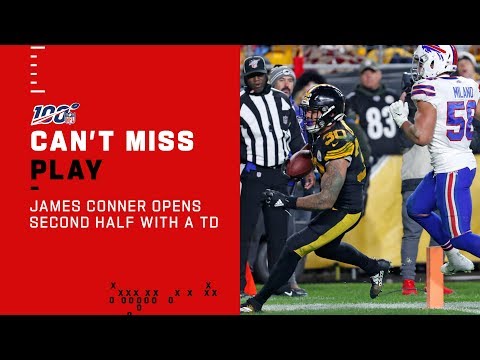 Steelers Open Up Second Half w/ a Conner TD