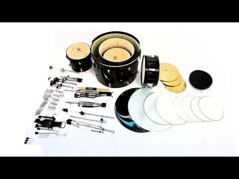 How To Set Up Your Drums Correctly | Glarry 22" 5-Piece Full Size Adult Drum Set