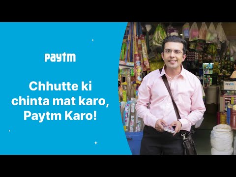 ASHISH BHATIA Chhutte ki chinta mat karo, Paytm Karo.