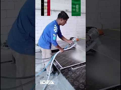 تجربة واقعية داخل مصنع العميل في الرياض لخط GRC