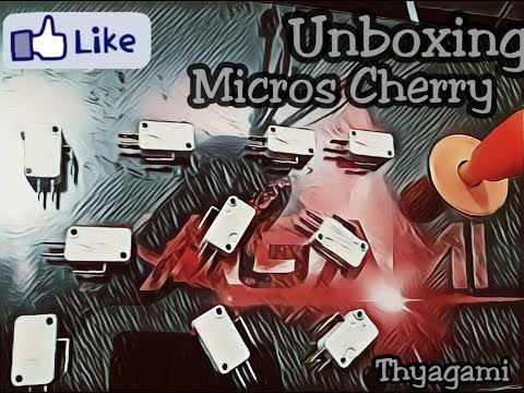 Unboxing - Micros Cherry + Happ IL EuroStick - Algumas dicas!!!
