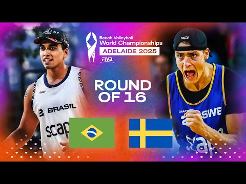 Andre/Renato vs. Hölting Nilsson/Andersson, E - World Championships 2025 | Highlights | Round of 16