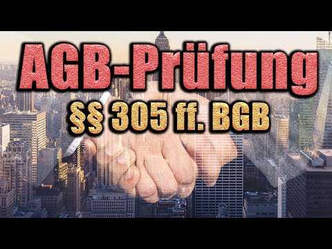 Review of general terms and conditions, §§ 305 ff. German Civil Code (BGB) - General Part of the ...