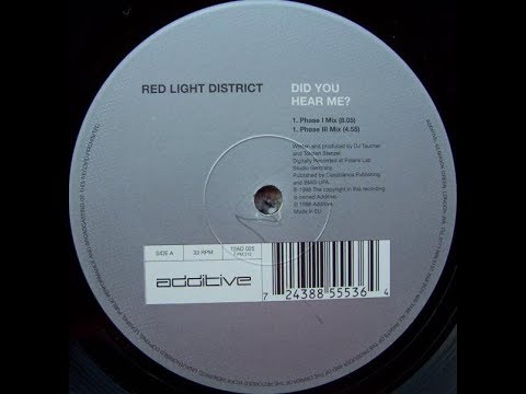 Red Light District - Did You Hear Me? (Phase II Mix) (1998)