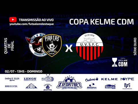 COPA KELME CDM - JM/PIRATAS X VILA SÁ  #futsalemdestaque #futsalemdestaque