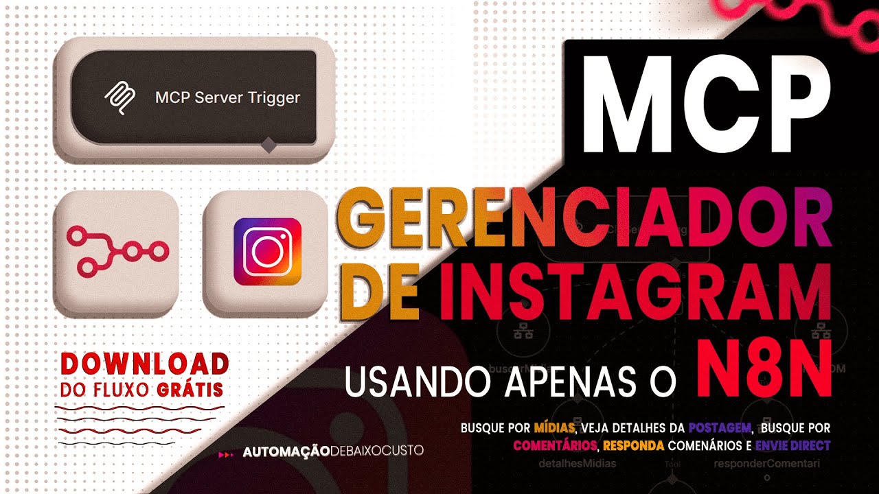 "ACABOU A GAMBIARRA! Novo MCP do Instagram com N8N que Ninguém te Contou"