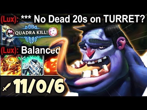 These new Mundo BUFFS Made him an IMMORTAL TOP LANE GOD 🔥 LoL Best Mundo Build s11 Gameplay