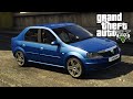 2008 Dacia Logan для GTA 5 видео 1