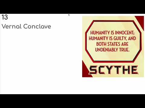 Scythe: Ch. 13 -- Vernal Conclave