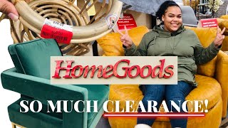 HOMEGOODS SHOP WITH ME VLOG + discovering my ACCENT CHAIR obsession!