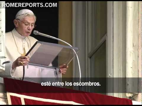 Benedicto XVI da las gracias a los donantes de sangre por su generosidad