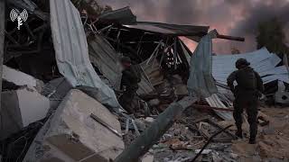 פשיטה על המפקדה המרכזית של חטיבת חאן יונס ואותרה בה משרדו מוחמד סינוואר:הלחימה של של חטיבת גבעתי