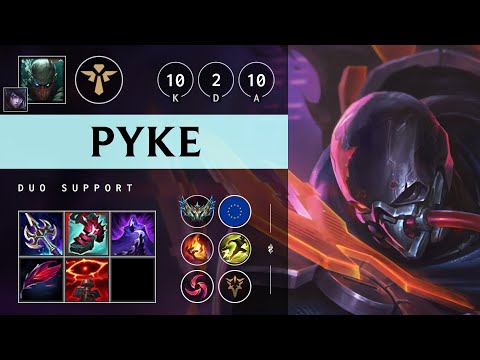 Pyke Support vs Nami - EUW Challenger Patch 25.12