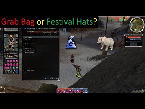 Guild Wars 1 Wintersday: Grab Bag or Festival Hats?