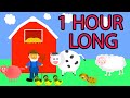 1 HOUR LONG Old MacDonald Had A Farm Children S Song And Nursery Rhyme 1 Hour Long Version