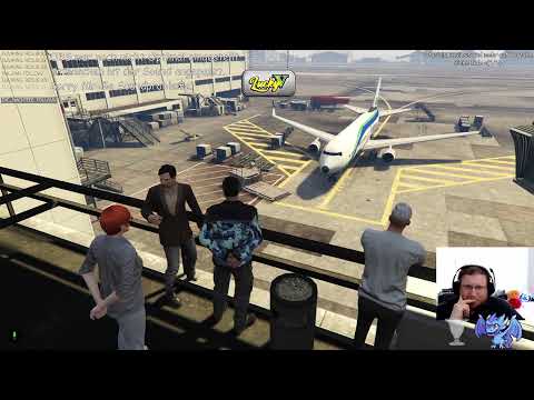 LuckyV RP - #002: Die Einreise, 2. Versuch mit neuem Micro und OBS-Studio(Broadcast Version)