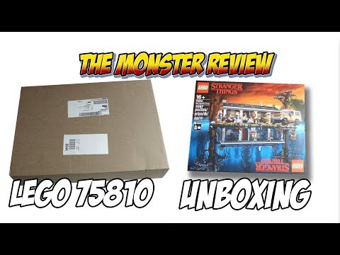 Lego 75810 - The Upside Down - Stranger Things - Unboxing