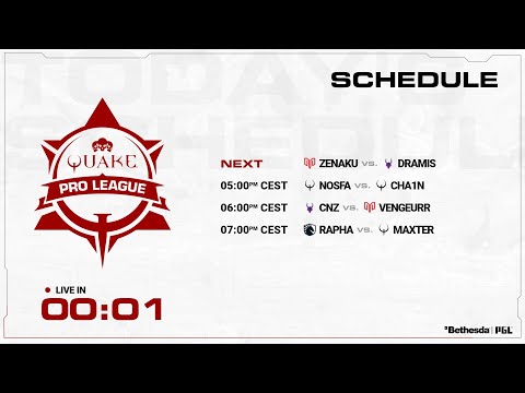 Quake Pro League Season 3 Week 14 with timestamps