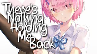 「Nightcore」 There's Nothing Holding Me Back - Shawn Mendes ♡ (Lyrics)