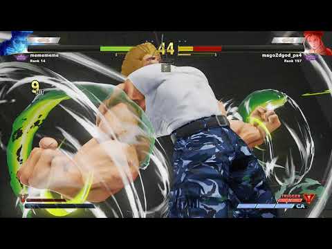 SFV~ Guile (Diago Umehara) vs. Cammy (mago2dgod_ps4) HD 21