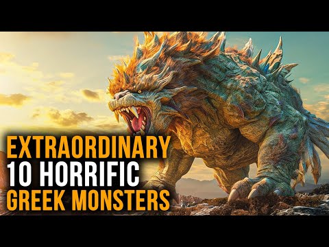 Top 10 Most Horrific Creatures and Monsters with Extraordinary Powers | Greek Mythology