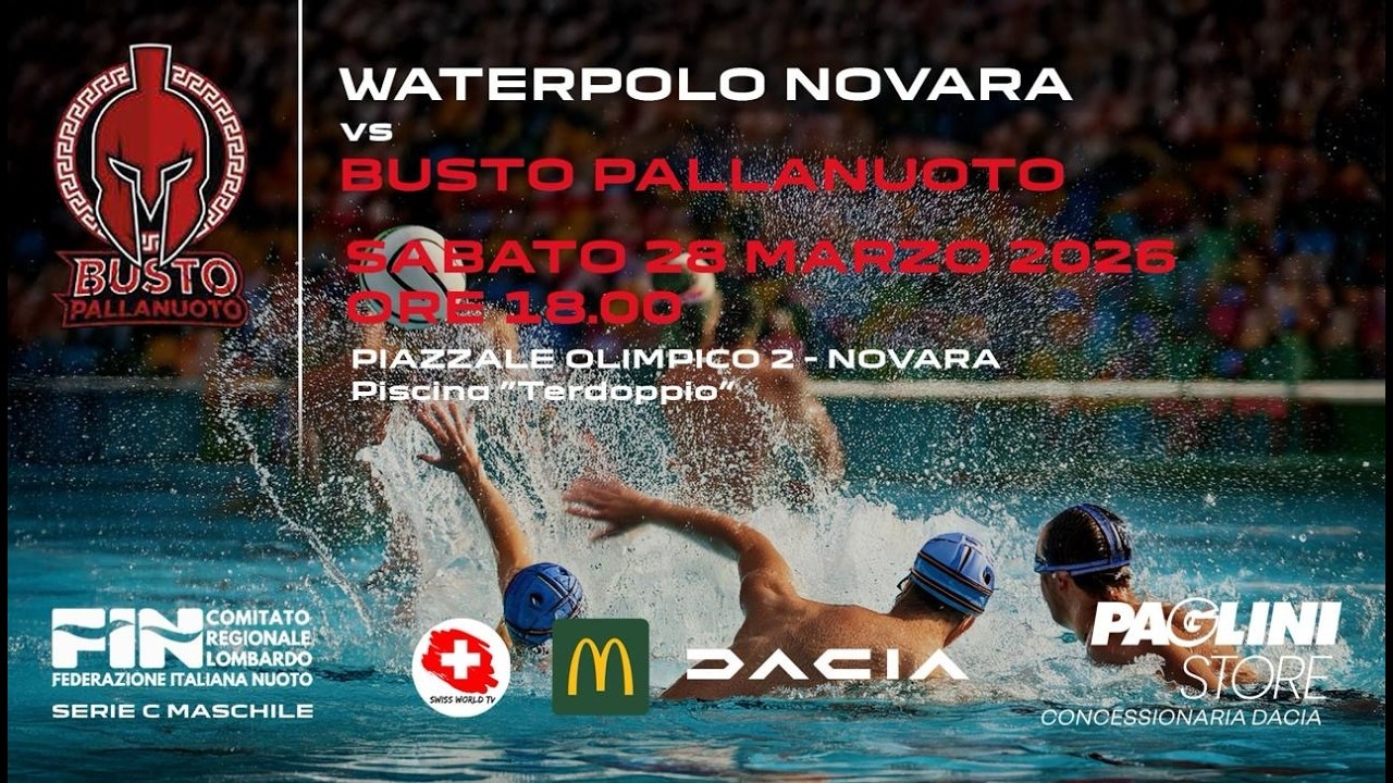 Waterpolo Novara vs Busto Pallanuoto