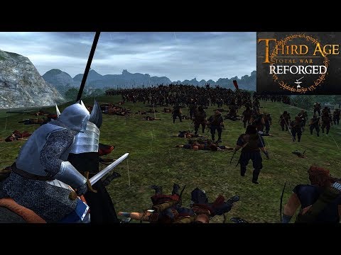 NAVAL ASSAULT ON TOL FALAS (Siege Battle) - Third Age: Total War (Reforged)