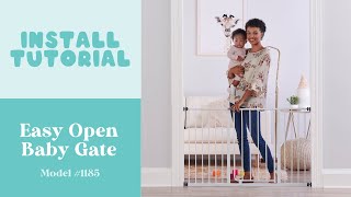 Easy Open Baby Gate | Install Tutorial