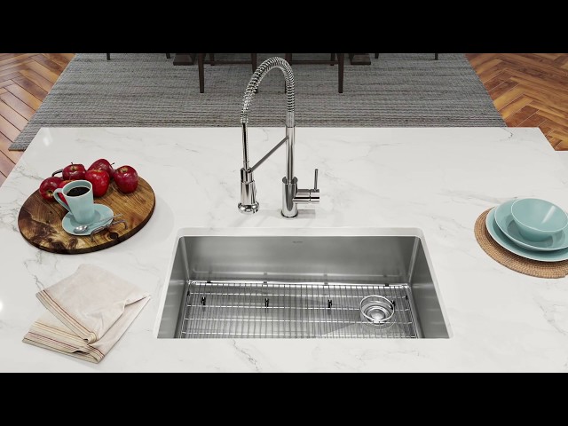 Crosstown 18 Gauge 1-Hole Bowl Dual Mount Sink Kit Faucet Crosstown 18 Gauge 1-Hole Bowl Dual Mount Sink Kit Faucet