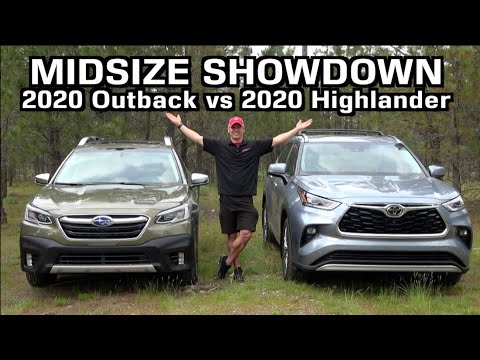 One on One: 2020 Subaru Outback vs 2020 Toyota Highlander on Everyman Driver