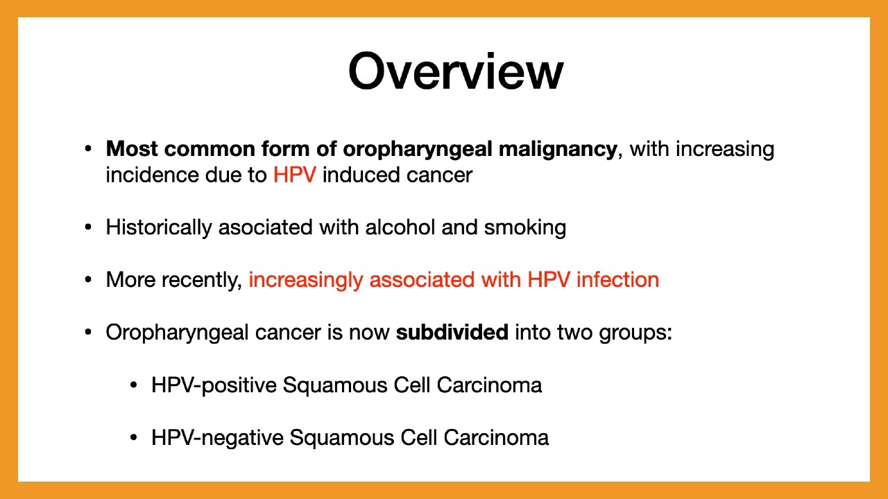 Tonsil Cancer
