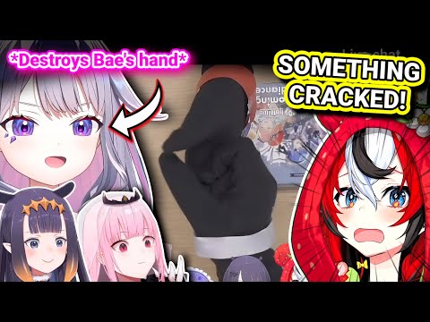 𝗕𝗶𝗯𝗼𝗼 𝗱𝗲𝘀𝘁𝗿𝗼𝘆𝘀 𝗮𝗻𝗱 𝗰𝗿𝘂𝘀𝗵𝗲𝘀 𝗕𝗮𝗲'𝘀 𝗵𝗮𝗻𝗱 𝗶𝗻 𝗮 𝗧𝗵𝘂𝗺𝗯 𝗪𝗮𝗿 |Hololive|