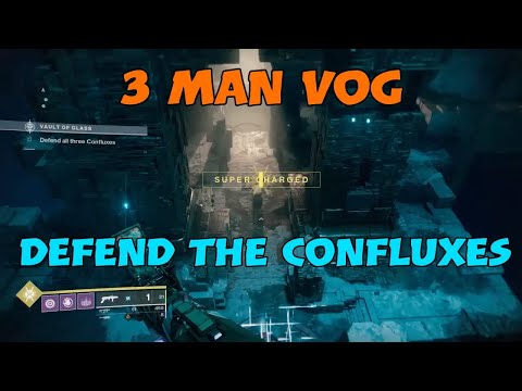 Destiny 2 Vault of Glass Raid: 3 Man Defend the Confluxes