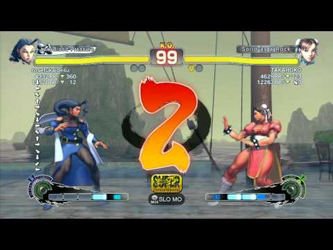 rosetukaidesu (Rose) vs TAKAHOKO (Chun-Li) - SSF4 Arcade Edition Xbox Live Ranked Match