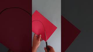 How to Cut a Perfect Heart Shape ❤️ #shorts #diy #papercrafts