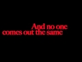 RED ~ Love Will Leave A Mark ~ Lyrics